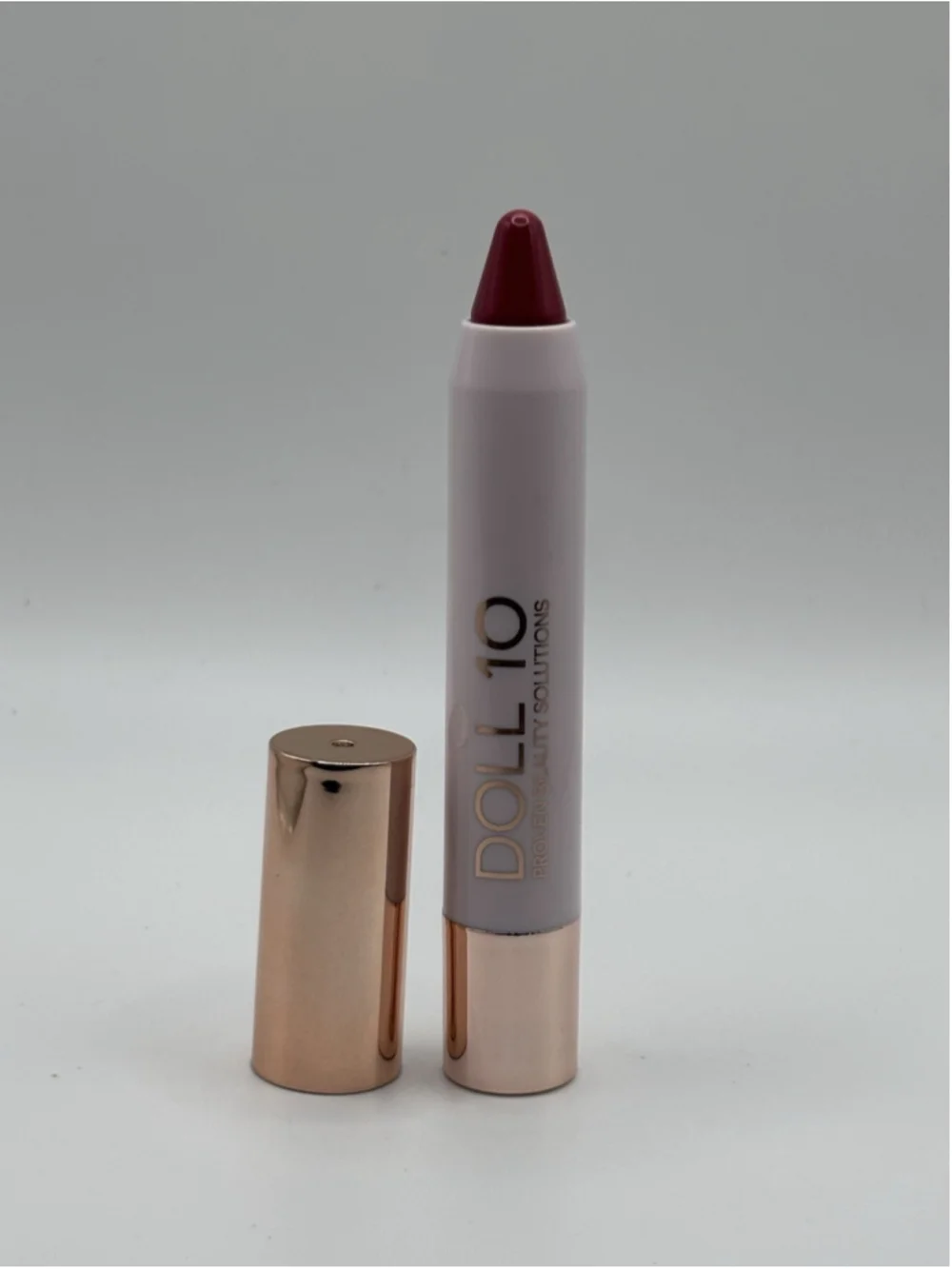 Doll 10 Lip Crayon Enjoy Life Berry Pink 2.4g Full Size New